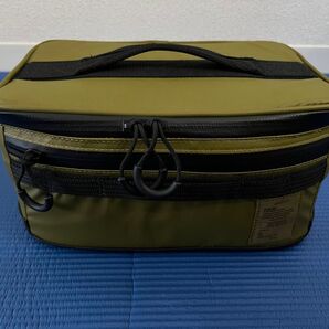AS2OV NYLON POLYCARBONATE CONTAINER BOX コンテナボックス SS カーキ
