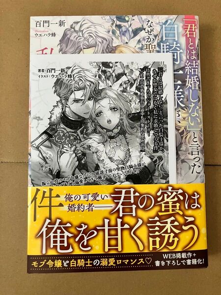 特典SSペーパー 「君とは結婚しない」と言った白騎士様が、なぜか聖女ではなく私に求婚してくる件特典SSペーパー