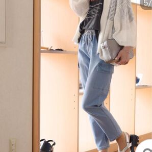 新品タグ付き Priority(プライオリティ)カーゴデニム ジーンズ ジーパン