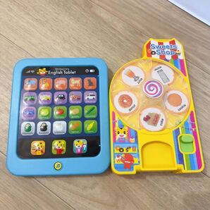 こどもちゃれんじ English ぽけっと イングリッシュタブレット マイスイーツショップ 知育玩具 おもちゃ