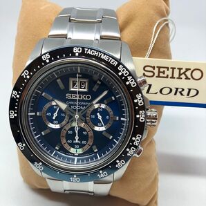 ほぼ未使用 激レア 製造終了 海外モデル SEIKO セイコー クロノグラフ SPC235P1 クオーツ 10気圧防水 極美品