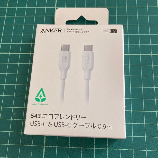 Anker USB-C & USB-Cケーブル 0.9m A80E1N21 ホワイト (2100000017437)