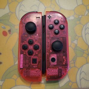 Nintendo Switch ジョイコン クリアピンク 動作確認済