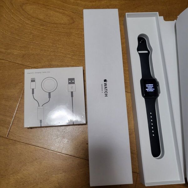 Apple Watch Series3 アップルウォッチ 新品充電器付き 動作確認済み