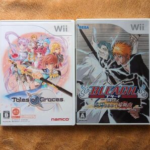 テイルズオブグレイセス ブリーチ BLEACH Wii 箱説あり