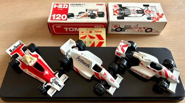 トミカ ミニカー F1 2台 F3000 1台 貴重美品