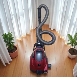 美品 SHARP EC-PX210 サイクロンクリーナー 赤 プラズマクラスター シャープ 作動品 空気清浄機
