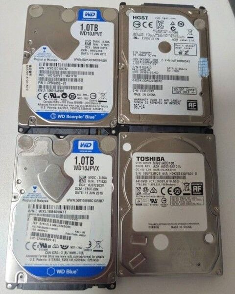 HDD 1tb 合計4tb 2.5インチ