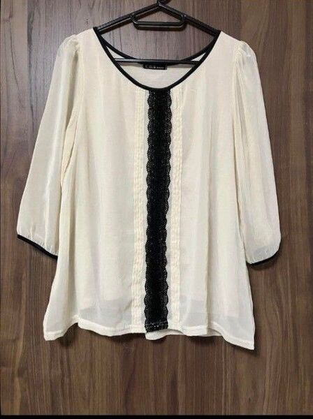 C.D.S BASIC シースルー チュニック