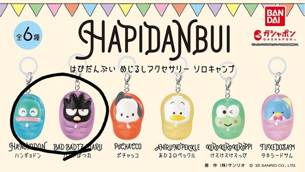 はぴだんぶい めじるしアクセサリー