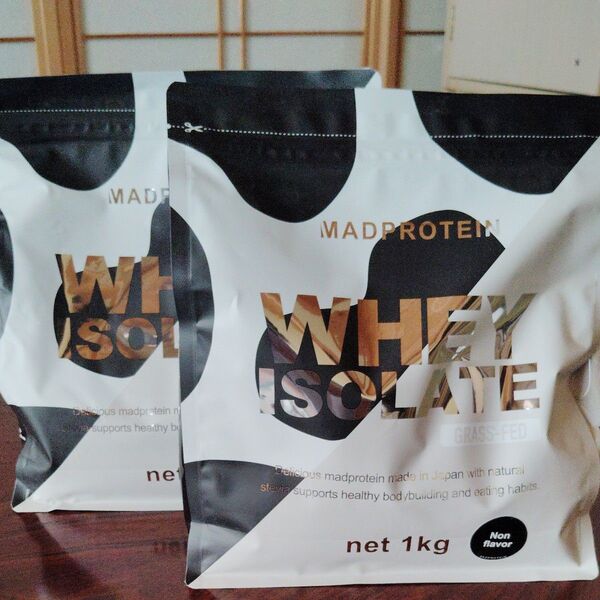 MADPROTEIN ホエイプロテイン wpi 1kg 2個セット