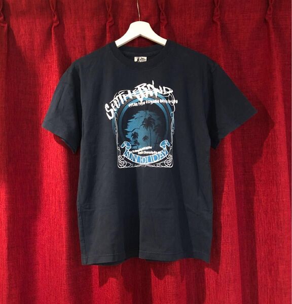 【MOSH BOARDING】プリントTシャツ 半袖 メンズ Mサイズ ネイビー 綿100%