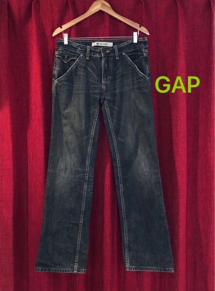 【GAP JEANS ギャップジーンズ】ストレートジーンズ 31×32 メンズ