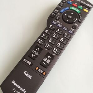 【清掃消毒済】 Panasonic パナソニック テレビリモコン N2QAYB000481