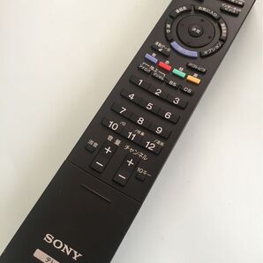 【動作確認清掃消毒済】 SONY ソニー テレビリモコン RM-JD019