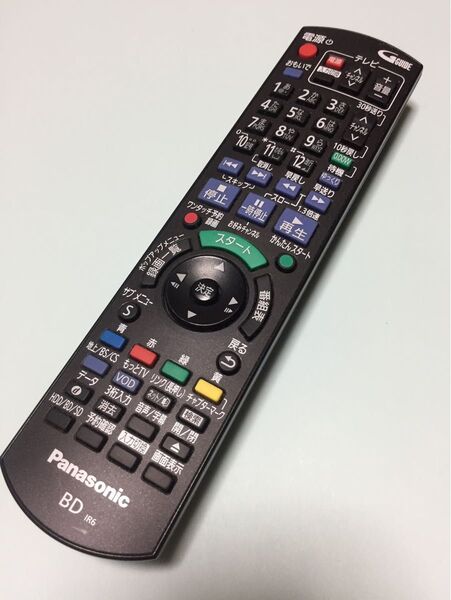 【清掃消毒済】 Panasonic パナソニック ブルーレイ レコーダー リモコン BD BDリモコン N2QAYB000919
