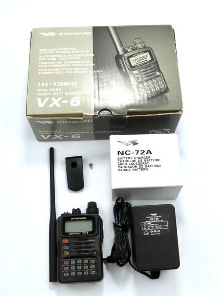 セール YAESU VX-6 トランシーバー 中古品 バッテリー不良