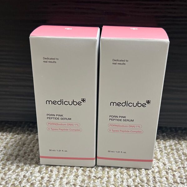 【新品未開封】 medicube PDRN ピンクペプチドセラム アンプル 30ml 2本セット