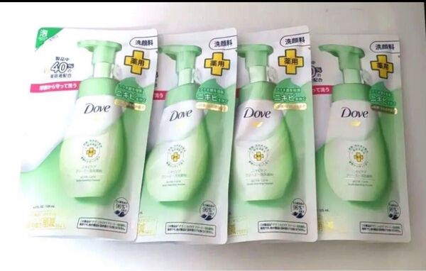 DOVE クリーミー泡洗顔 ニキビ予防