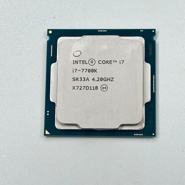 Intel Core i7 7700K CPU ♯1789