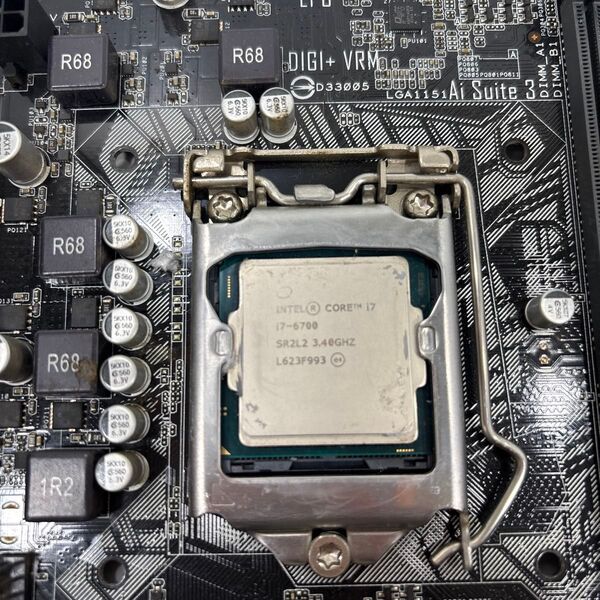 Intel Core i7 6700 CPU +H110Mマザーボード ♯1834