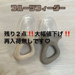 大幅値下げ《新品未使用》フルーツフィーダー おしゃぶり ベビー 離乳食 歯固め