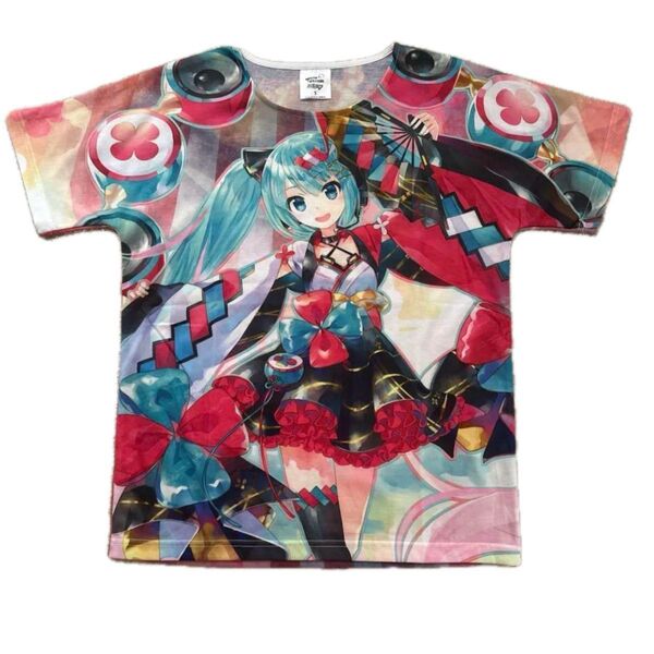 マジカルミライ2020 夏祭り 初音ミク フルグラフィックTシャツ Sサイズ