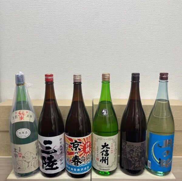 感謝祭!N1 一升瓶6本 各蔵の最新詰め又は飲み頃のお酒
