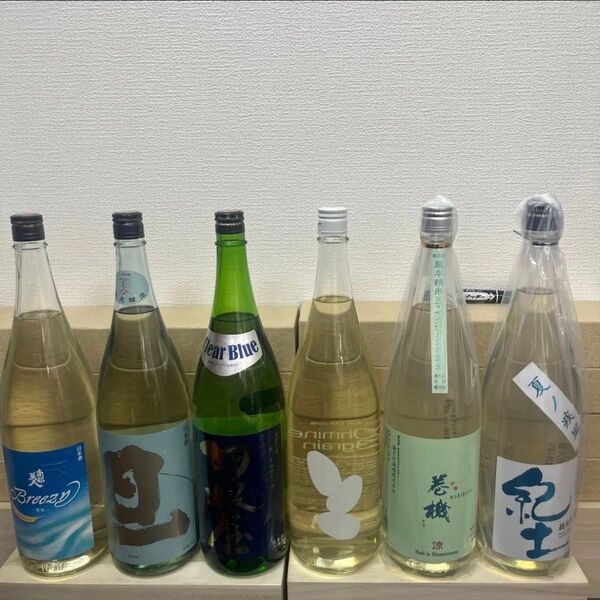 N9 一升瓶6本 各蔵の最新詰め又は飲み頃のお酒