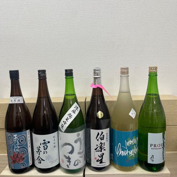 P3 一升瓶6本 製造月は二枚目以降に記載