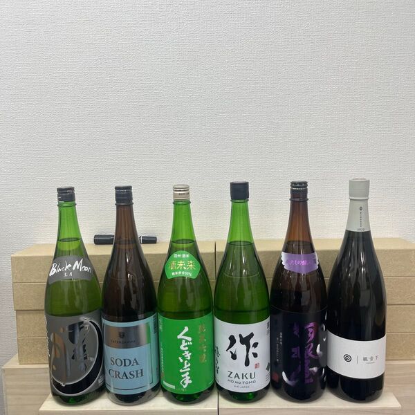 P7 一升瓶6本 製造月は二枚目以降に記載