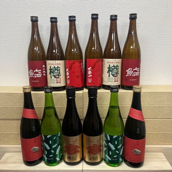 CCC8 四合瓶12本 各蔵の最新詰め又は飲み頃のお酒