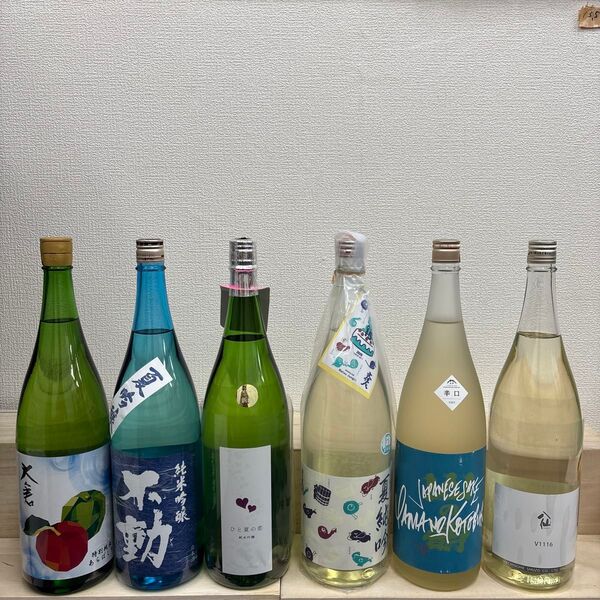 W7 夏酒! 一升瓶6本 製造月は二枚目以降に記載