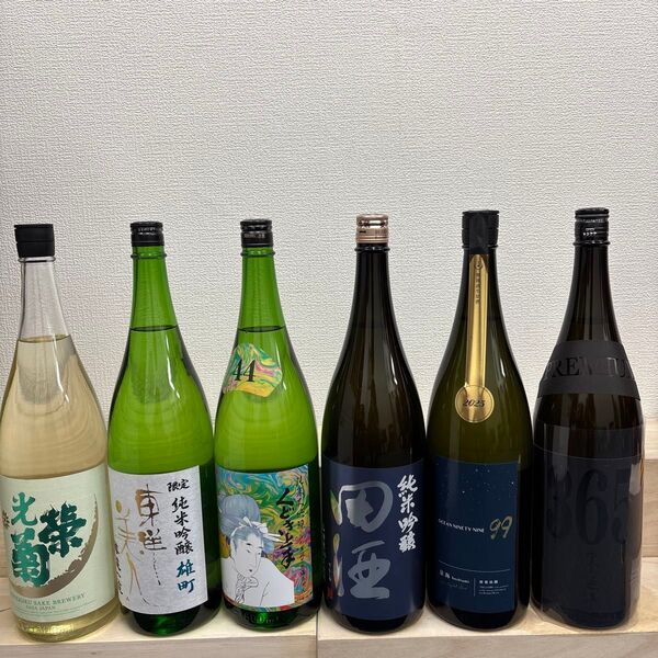 【定価30000円】W13 一升瓶6本 製造月は二枚目以降に記載