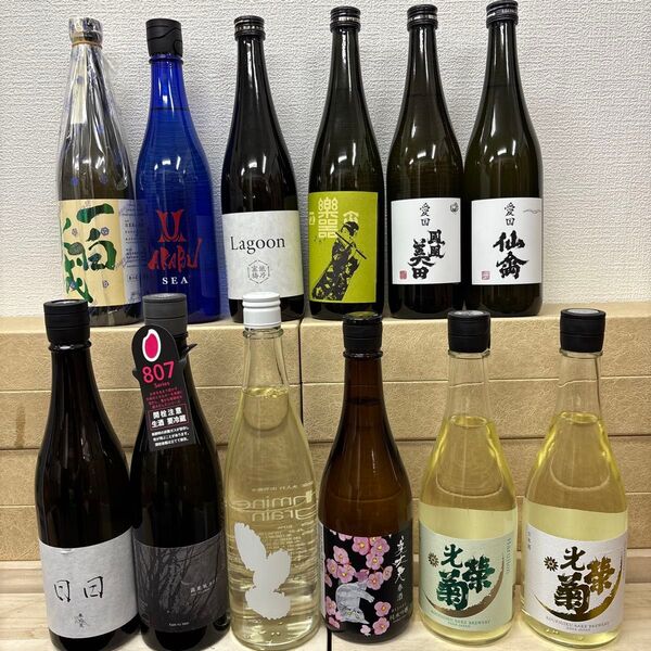 EEE3 四合瓶12本 各蔵の最新詰め又は飲み頃のお酒
