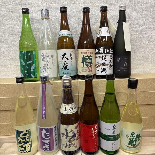 EEE16 四合瓶12本 各蔵の最新詰め又は飲み頃のお酒
