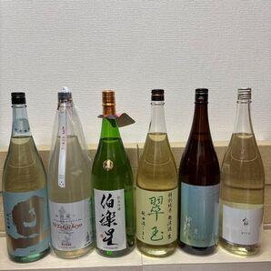 A1 一升瓶6本 製造月は二枚目以降に記載