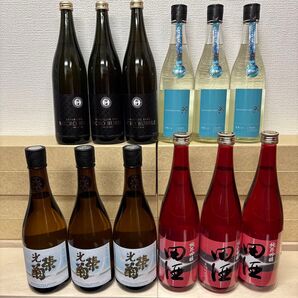 GGG7 四合瓶12本 各蔵の最新詰め又は飲み頃のお酒