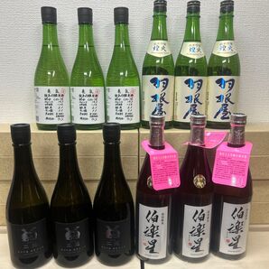 ZZZ16 四合瓶12本 各蔵の最新詰め又は飲み頃のお酒