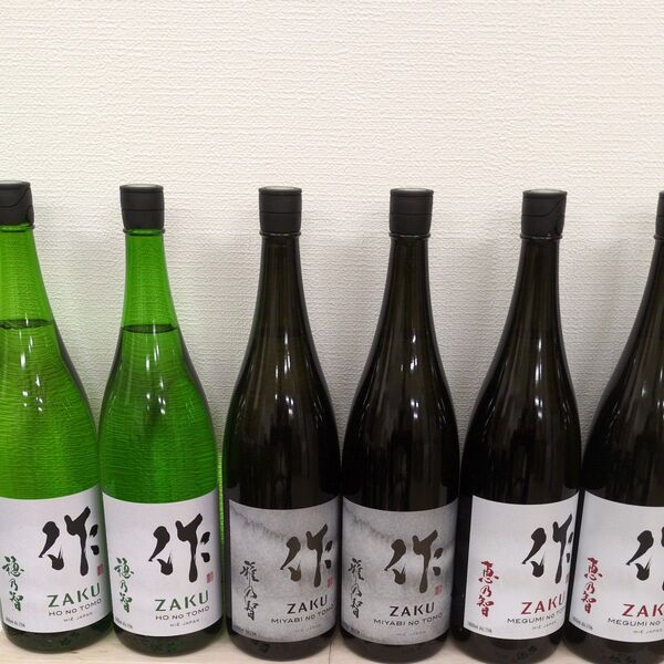 さ1 一升瓶6本 各蔵の最新詰め又は飲み頃のお酒
