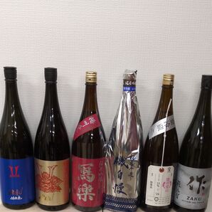 さ14 一升瓶6本 各蔵の最新詰 磯自慢純大