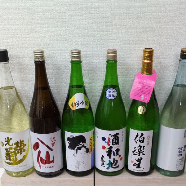 た3 一升瓶6本 各蔵の最新詰め又は飲み頃のお酒