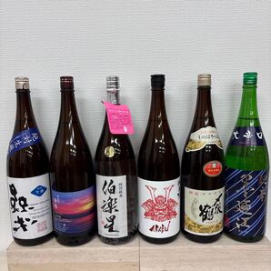 な4 一升瓶6本 各蔵の最新詰め又は飲み頃のお酒
