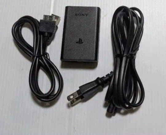 PSvita 1000型 SONY純正 ACアダプター 充電器 新品互換ケーブル付 PCH-ZAC1