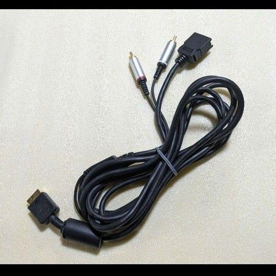 PS2/PS3対応 SONY純正 D端子ケーブル 動作確認済