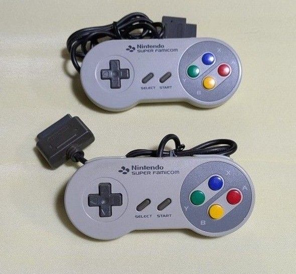 スーパーファミコン コントローラー2個 SFC ニンテンドー純正品