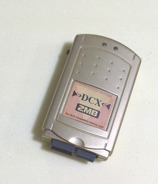 ドリームキャスト DC用 DCX メモリーカード 2MB 動作確認初期化済