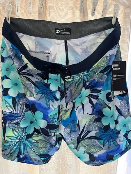 Hurley ハーレーボードショーツ 32インチ 新品未使用 タグ付き ブルー系