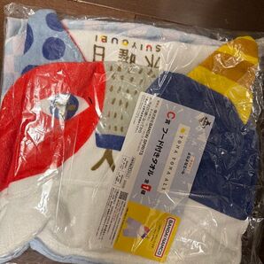 一番くじ よなよなエール C賞 フード付きタオル 水曜日のネコ
