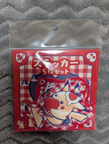 ステッカーセット PIKACHU DINER シール ポケモンセンター ダイナー ピカチュウ モロゾフ